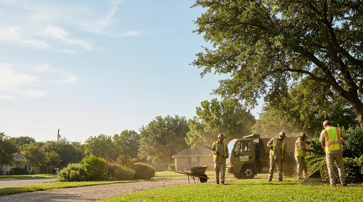 Landscaping in Gillett, TX near me
